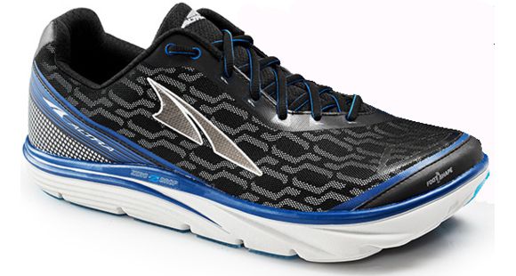 Altra Arrows Torin IQ Road Running Shoe - Men's-Black/Blue-Medium-12