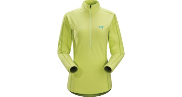 DEMO, Arc'Teryx Delta LT Zip Neck- Women's, Annabelle Green, Small, 170016