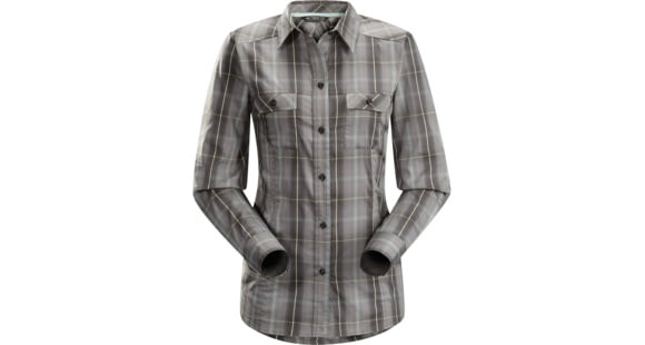 Arc'Teryx Melodie Long Sleeve- Women's, Summer Grey, Medium, Shed, 188776