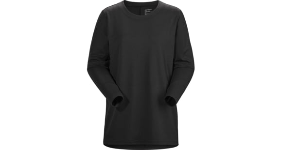 Arc'teryx Lumin Swing Top - Women's, Black Heather, Small, 433399