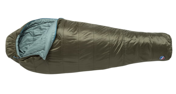 Big Agnes Anthracite 30 FireLine Pro Recycled Sleeping Bag, Olive Night/Chinois Green, Regular, BTMA30RL26