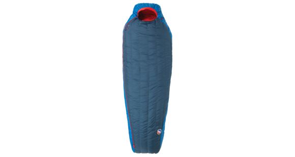 Big Agnes Anvil Horn 30 Sleeping Bag 650 DownTek - Men's, Regular, Left, Blue/Red, BAH30RL19