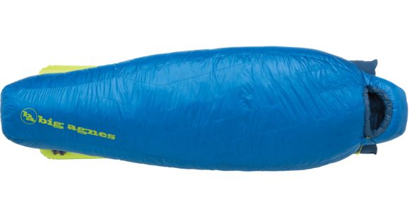 Big Agnes Beryl SL 0 Sleeping Bag 650 DownTek Blue Long Left