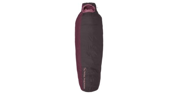 Big Agnes Brooklyn 0 Women's Sleeping Bag, Short, Right, Coffee/Rose, bag0210-Coffee/Rose-Petite-Right
