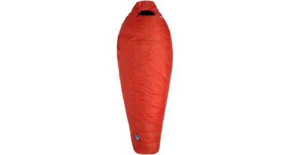 Big Agnes Cinnabar -40, 850 Downtek, Pumpkin, Long, Left Zipper, BCN40LL23
