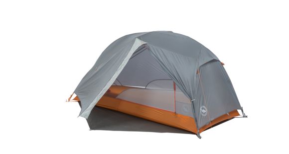 Big Agnes Copper Spur HV UL1 Bikepack Tent, Gray/Orange, THVCSBP119