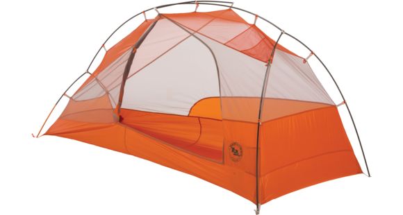 Big Agnes Copper Spur HV UL1 Tent - 1 Person, 3 Season-Gray/Orange