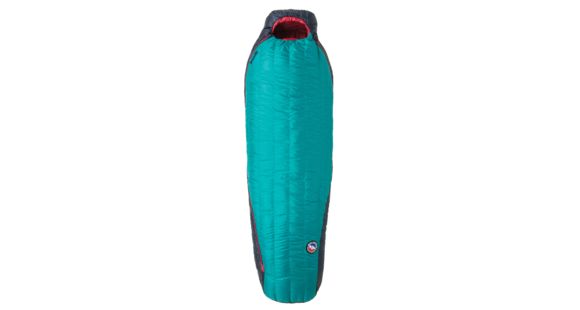 Big Agnes Daisy Mae 15 Sleeping Bag 650 DownTek, Left Zip - Womens, Aqua/Navy, Petite, BWDM15PL19