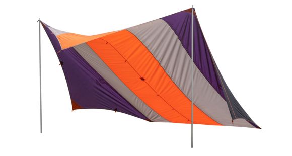 Big Agnes Deep Creek Tarp, Orange/Taupe/Eggplant, Large, TDCTL20