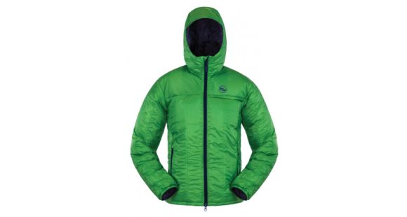Big Agnes Dunkley Belay Jacket - Men's-Emerald/Rabbit-Small