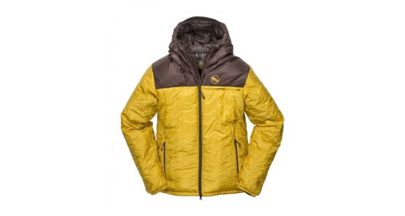 Big Agnes Dunkley Belay Jacket - Men's-Mulch/Nugget Gold-X-Large