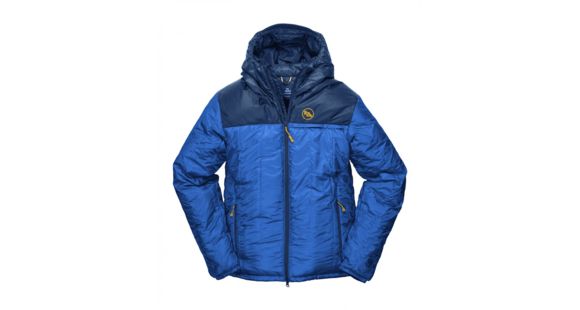 Big Agnes Dunkley Belay Jacket - Men's-Snorkel Blue/Poseidon-X-Large