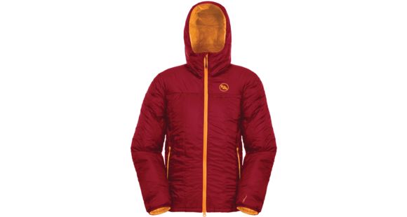 Big Agnes Dunkley Belay Jacket - Men's-Crimson/Sunflower-Small