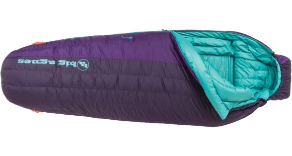Big Agnes Ethel 0 Women's Sleeping Bag (650 DownTek)-Purple-Regular-Women's-Right