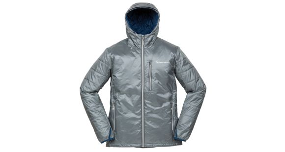 Big Agnes Farnsworth Hooded Jacket - Men's-Gray/Dark Blue-Medium