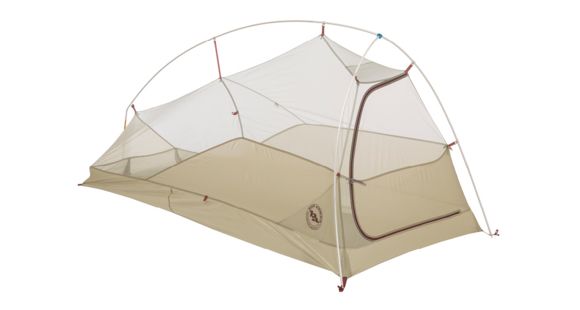 Big Agnes Fly Creek HV UL1 Tent - 1 Person-3 Season-Olive Green