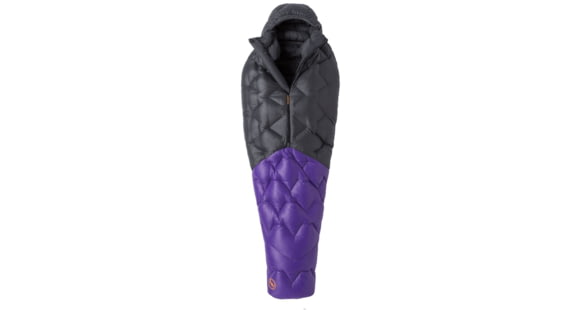 Big Agnes Fly Creek UL 25 Sleeping Bag, Asphalt/Royal Purple, Regular, BFCULR2525