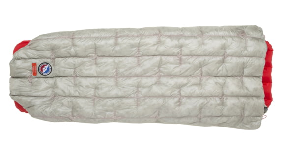 Big Agnes Fussell Ul Quilt, 850 Downtek Sleeping Bag, Gray/Pumpkin, BFULQ20
