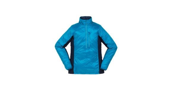 Big Agnes Gem Lake Pullover-Women's-Turquoise/Navy-Medium