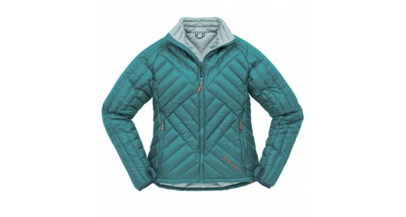 Big Agnes Hole In The Wall Down Jacket - Women's-Storm Blue/Surf-Large