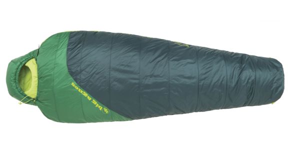 Big Agnes Husted 20 Sleeping Bag (Synthetic)-Pine/Amazon-Long-Left
