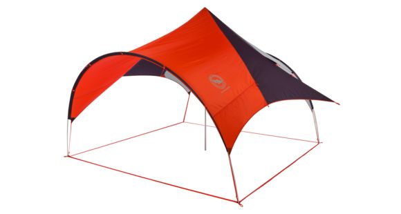 Big Agnes Log Flume Shelter Tent, Orange/Gray/Eggplant, TLFS20