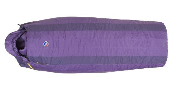 Big Agnes Lulu 15 Women's Sleeping Bag, Regular, Left, Purple, BWLURL14