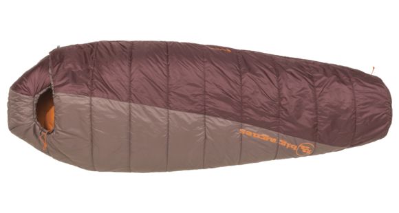 Big Agnes Master Key 25 Sleeping Bag (Synthetic)-Chocolate/Taupe-Regular-Left