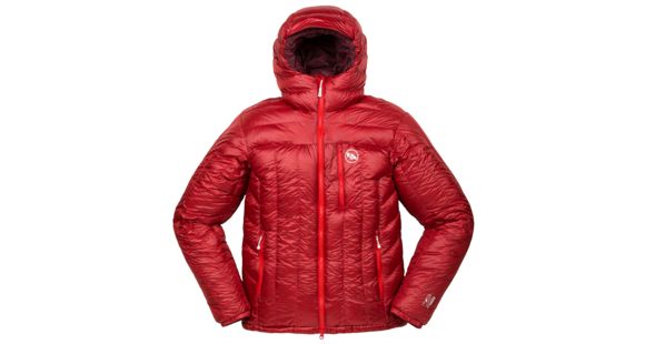 Big Agnes Men's Fire Tower Belay Jacket - 700 DownTek, Red/Burgundy, Extra Large, 31107-620-XL