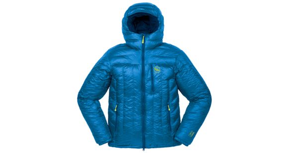 Big Agnes Men's Porcupine Hooded Pullover - Primaloft Gold, Lime/Navy, Extra Large, 31206-323-XL