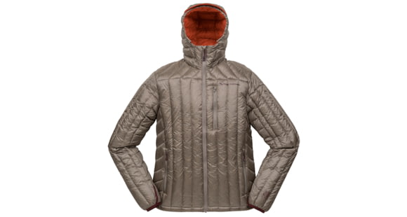 Big Agnes Shovelhead Hooded Jacket - Men's, Taupe/Orange, Extra Large, 31103-270-XL