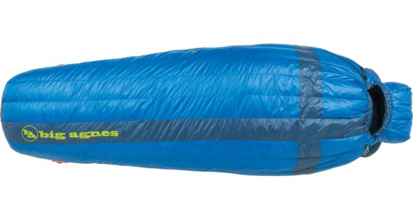 Big Agnes Mystic 15 UL Sleeping Bag (850 DownTek)-Blue-Long-Right