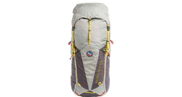 Big Agnes Parkview 63L Pack, Fog, Large, BPPV6322-112-LG