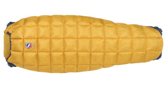 Big Agnes Pitchpine 45 Sleeping Bag, Long, Left, Sunflower, BPPULLL15