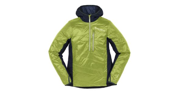 Big Agnes Porcupine Hooded Pullover - Men's, Lime/Navy, Large
