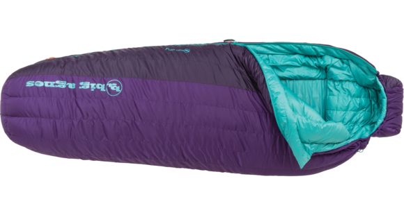 Big Agnes Roxy Ann Sleeping Bag (650 Down)-Purple-Regular-Right