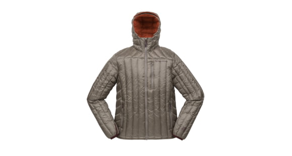 Big Agnes Shovelhead Hooded Jacket - Men's, Taupe/Orange, Small, 421639