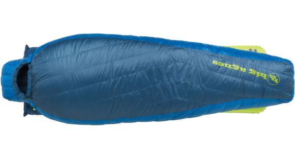 Big Agnes Skeeter SL 20 Sleeping Bag, 650 DownTek, Blue-Long-Left