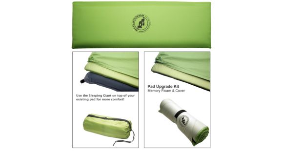 Demo, Big Agnes Sleeping Giant Memory Foam Kit, 20in. x 78in., Long 187169