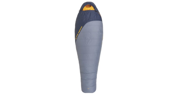 Big Agnes Spike Lake 15 600 Down Sleeping Bag, Long, Left, Flint/Navy, BTMSLLL16