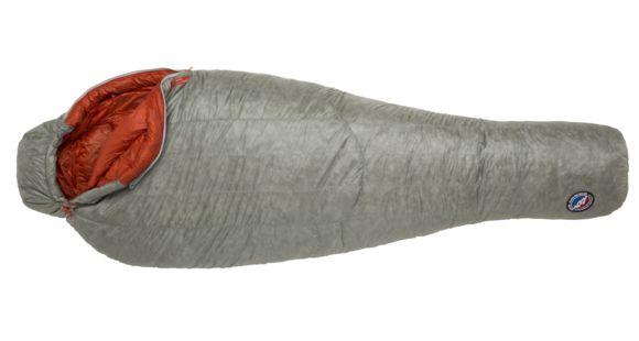 Big Agnes Star Fire Ul 30, 850 Downtek Sleeping Bag, Gray/Pumpkin, Long, BTMSFUL30LL20