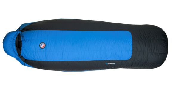 Big Agnes Storm King 0 Sleeping Bag, Long, Left, Blue, bag0083-Long-Left