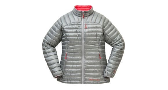 Big Agnes Tiago Sweater - Women's, Gray/Grapefruit, Large, 31408-039-LG