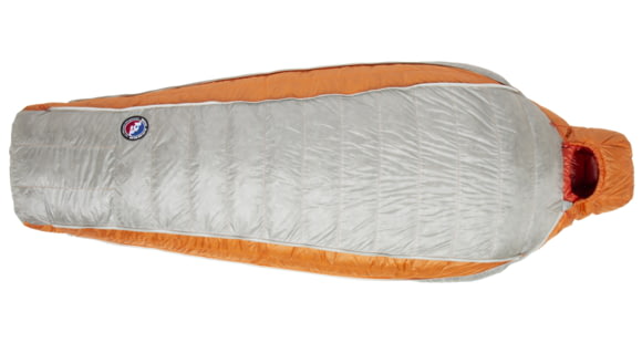 Big Agnes Torchlight Ul 20, 850 Downtek Sleeping Bag, Orange/Gray, Long, BTMTLUL20LL20