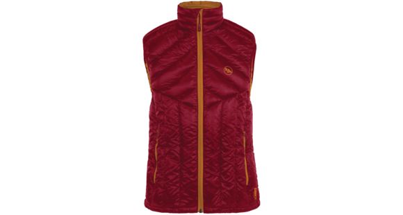 Big Agnes Ways Gulch Vest - Men's, Crimson/Sunflower, Large, 176687