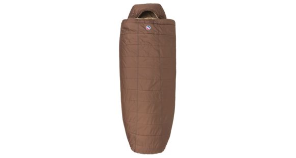 Big Agnes Whiskey Park 0 Sleeping Bag (Synthetic)-Cappuccino-Long