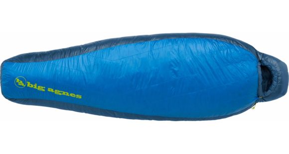 Big Agnes Wiley SL 30 Sleeping Bag (650 DownTek)-Blue-Regular-Left