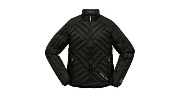 Big Agnes Women's Hole in the Wall Jacket - 700 DownTek, Black/Black, Large, 31404-001-LG