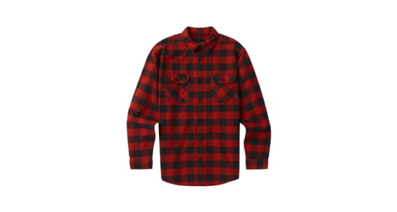 Burton Brighton Flannel Shirt - Men's, Bitters Heather Buffalo Plaid, Large, 14053109602L