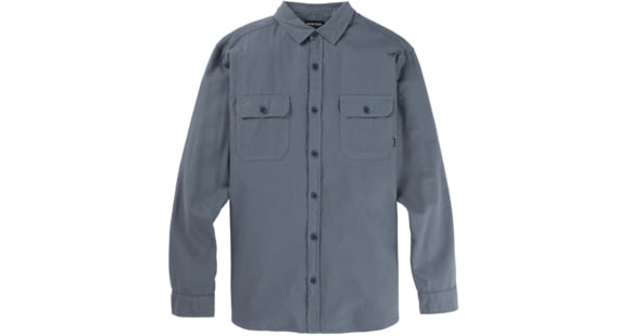 Burton Brighton Flannel - Men's, Dark Slate, Medium, 14053113020-M